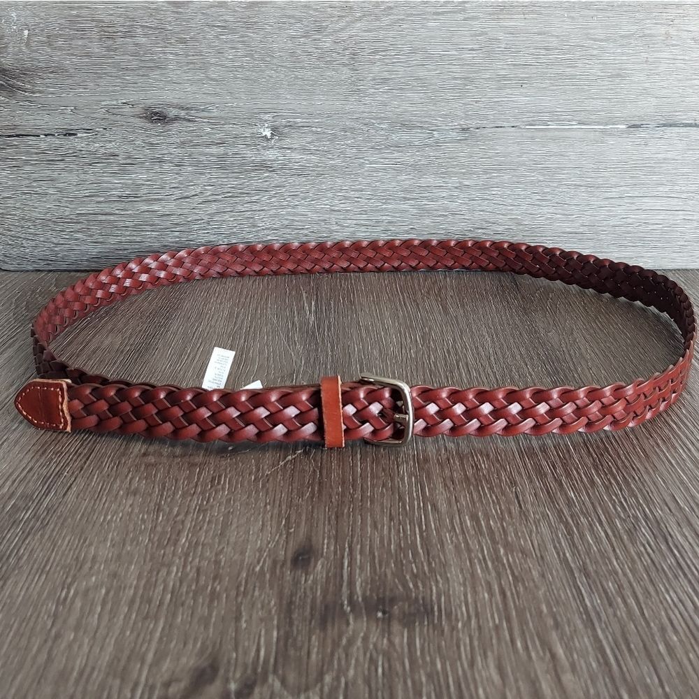 Old Navy Brown Woven Braided Belt XL-XXL